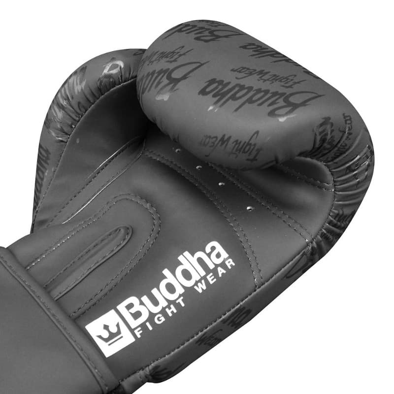 Buddha Top Premium boxing gloves matt black > Free Shipping