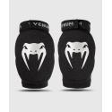 Venum Kontact Elbow Pads - Black / Silver (Pair)