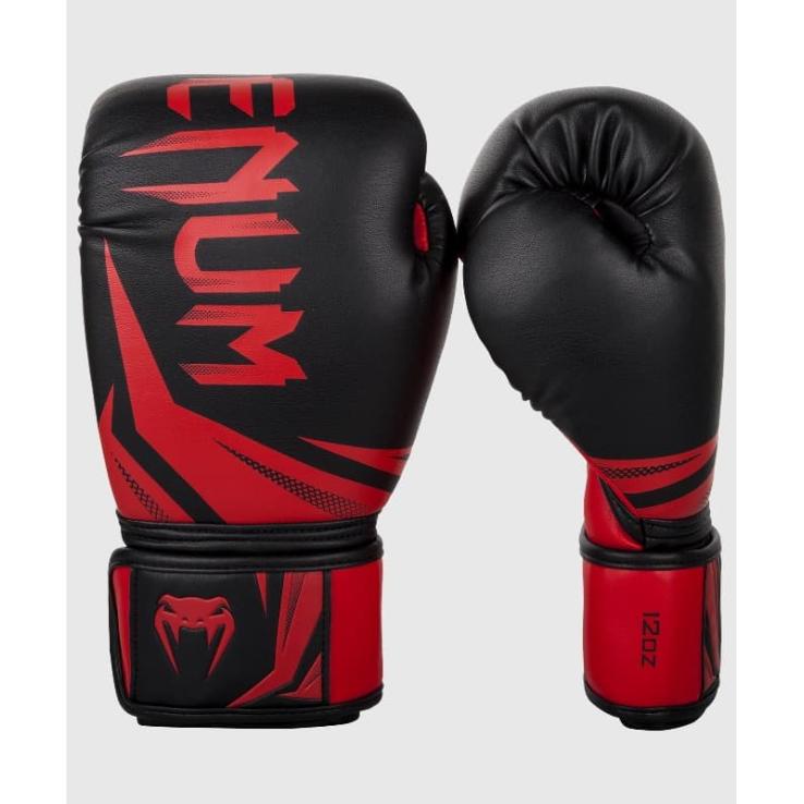 Venum Challenger 3.0 boxing gloves black red