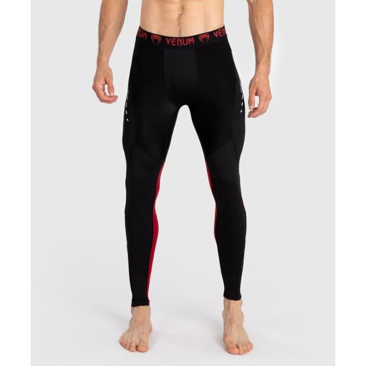 Venum Adrenaline long tights - black red