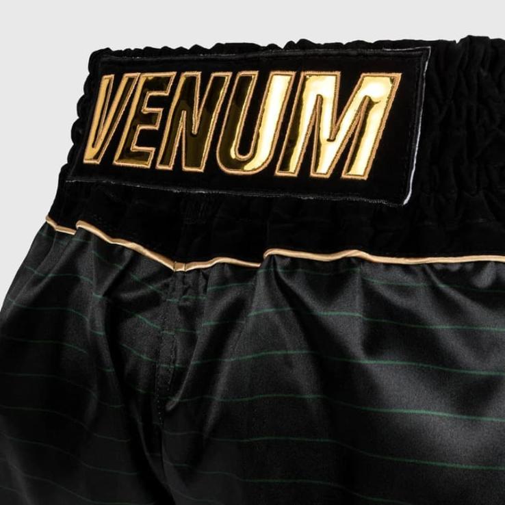 Venum Attack Kids Muay Thai Shorts - Black Green