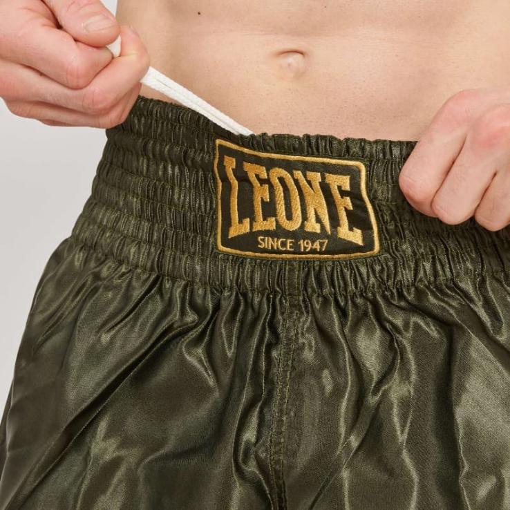 Leone Basic 2 Muay Thai Shorts - khaki