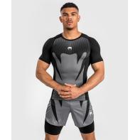 Venum Attack Short Sleeve Rashguard - black gray