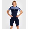 Venum Tempest Short Sleeve Rashguard - Navy / Blue