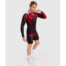 Venum Adrenaline long sleeve rashguard - black red