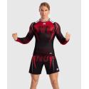 Venum Adrenaline long sleeve rashguard - black red