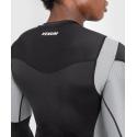 Venum Tempest long sleeve rashguard - black gray