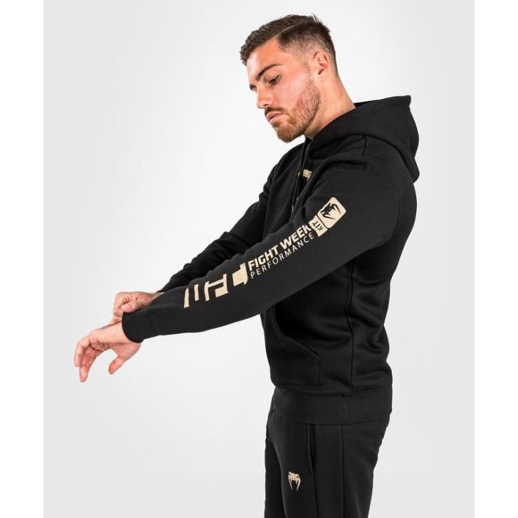 UFC Adrenaline by Venum Fight Week Hoodie - Black