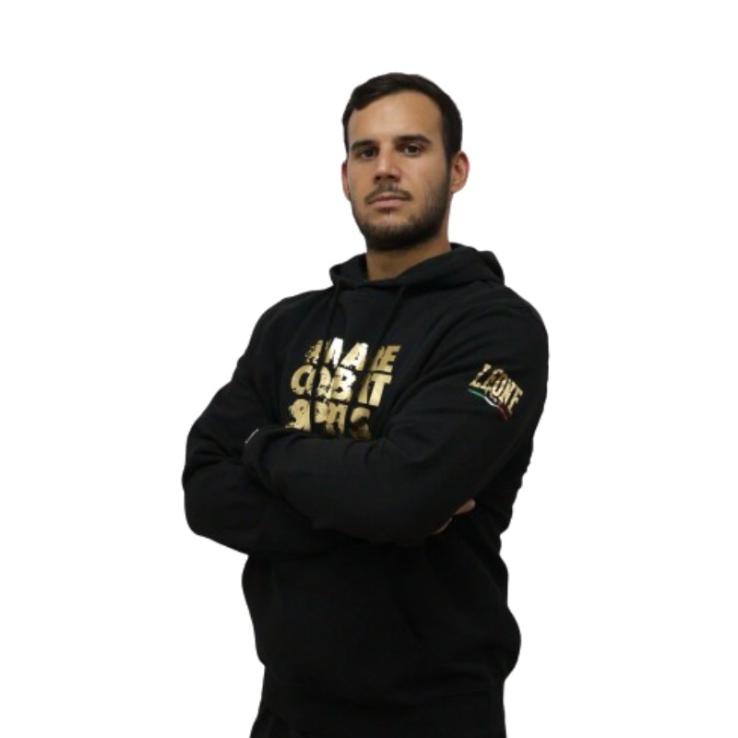 Leone Hoodie Gold M5048