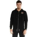 Leone Zip-Up Hoodie Gold Black M5047