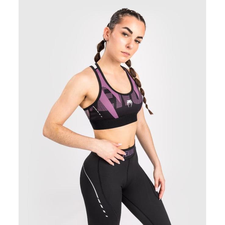 Venum Adrenaline Sports Bra (Top) - black purple