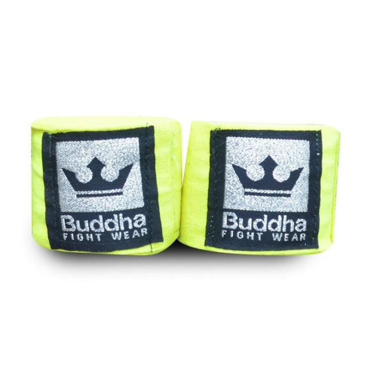 Buddha Boxing Wraps Fluor Yellow