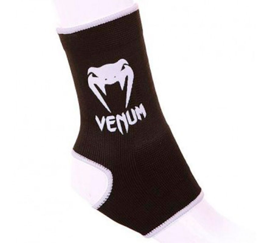 Venum Kontact Muay Thai/Kickboxing Kontact Black Ankle Guards (Pair) > Free  Shipping